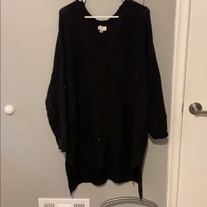 Ava & Viv Sparkly Black 3X Plus size sweater